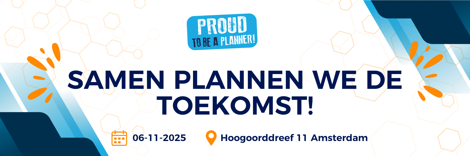 Header afbeelding Partnerdag Proud to be a Planner