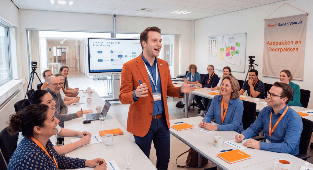 Revalidatieplanners in actie