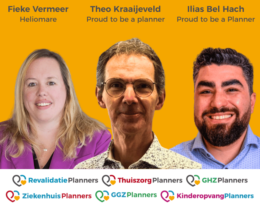 Sprekers Theo, Fieke en Ilias - Webinar HiX