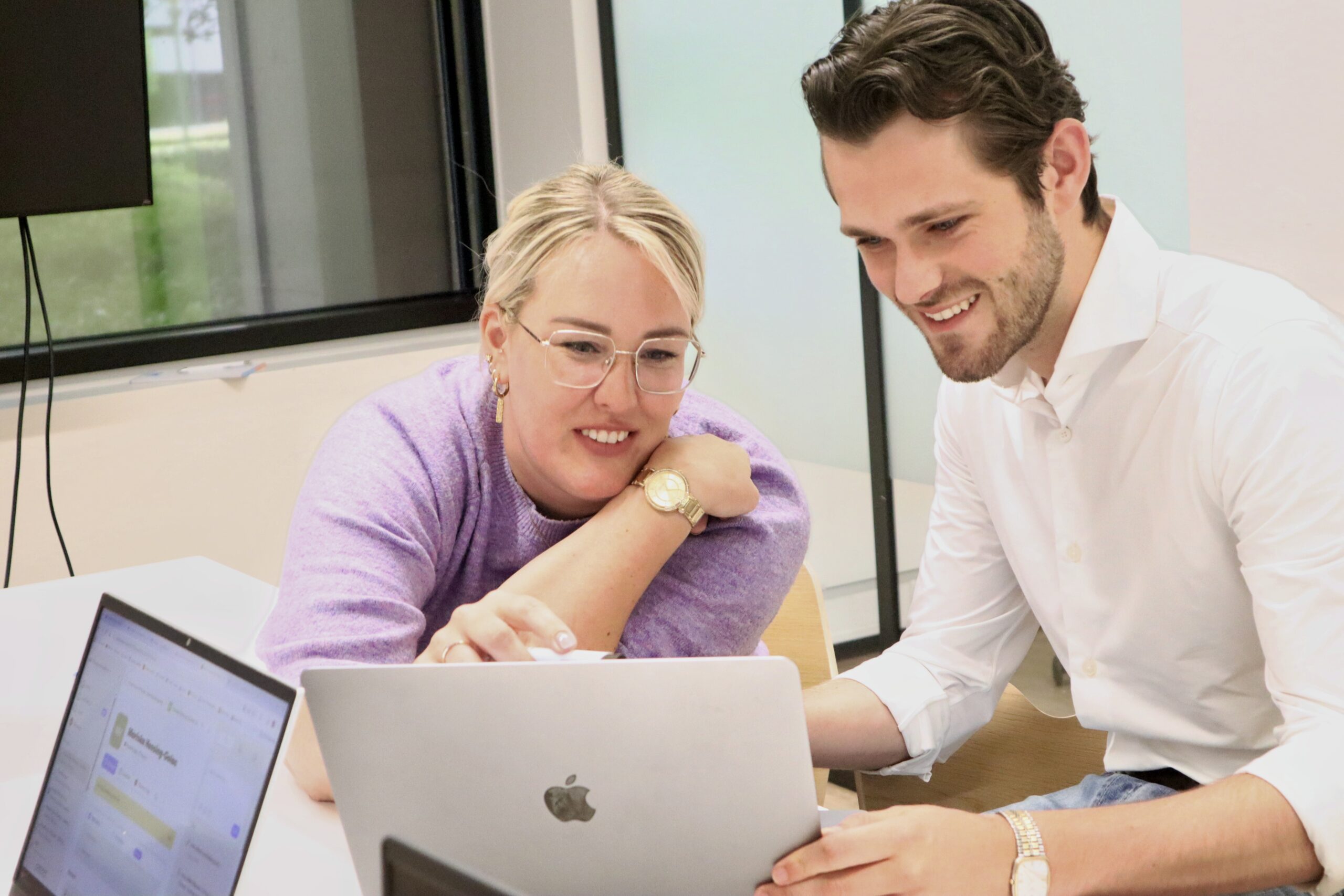 Planners die samen aan een planning werken